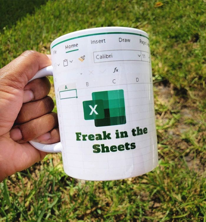 Mug Printing | Funny Excel Mug | Lahore Printers